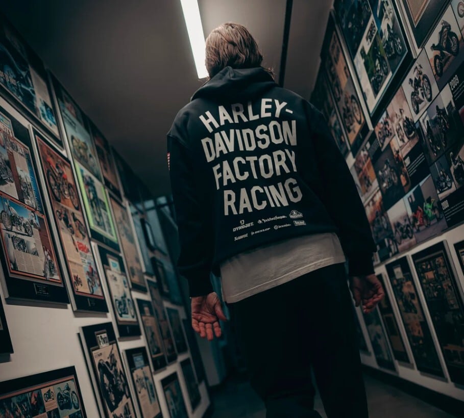 ユニセックス】FACTORY RACING ハーレーダビッドソン プルオーバー