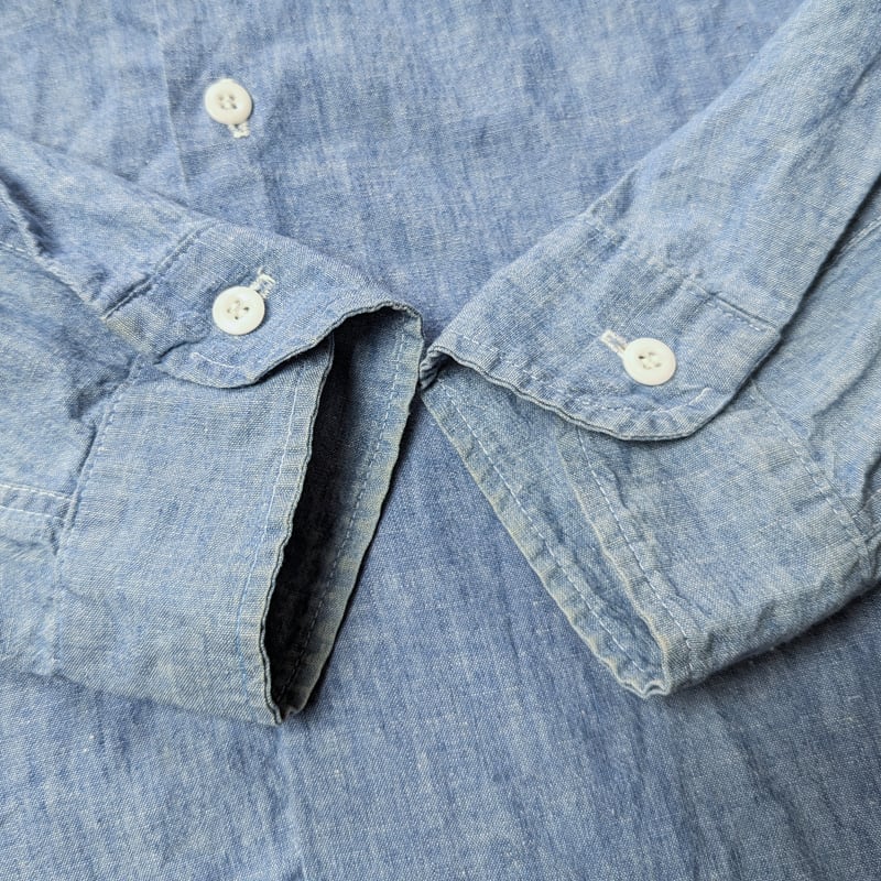60s~ BIG YANK Chambray Work Shirt (L) w/Embroidery | Wonder 60s~ BIG YANK Chambray Work Shirt (L) w/Embroidery | Wonder