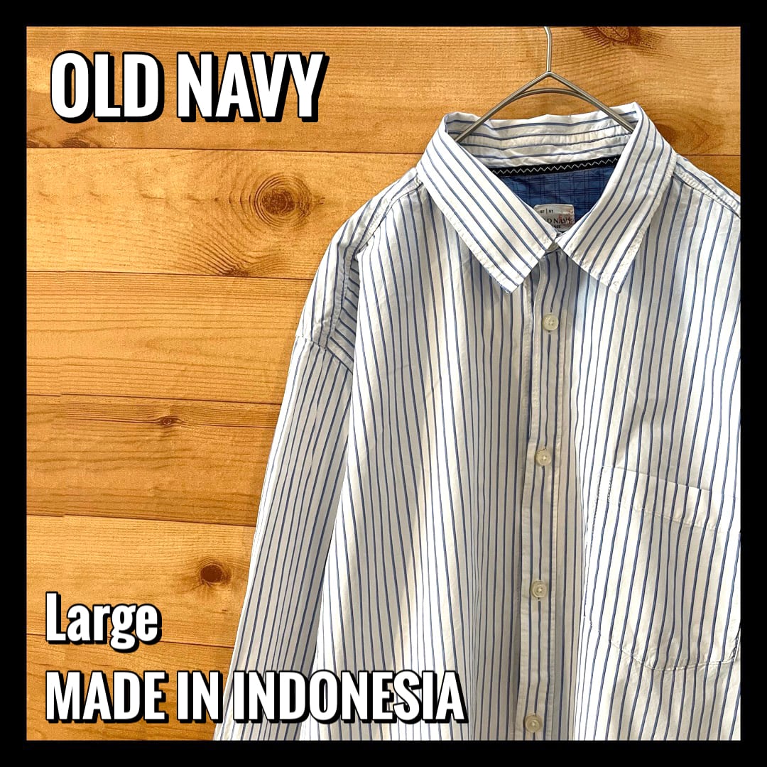 OLD NAVY 白シャツXXL インド製