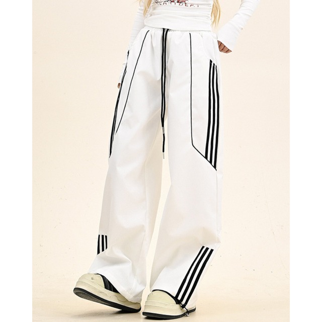 sideline drawstring pants　サイドラインドローストリングパンツ　J0660
