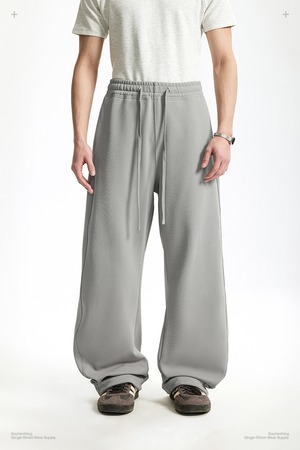 HeiQスマート温度調節 立体裁断カーブスウェットパンツ