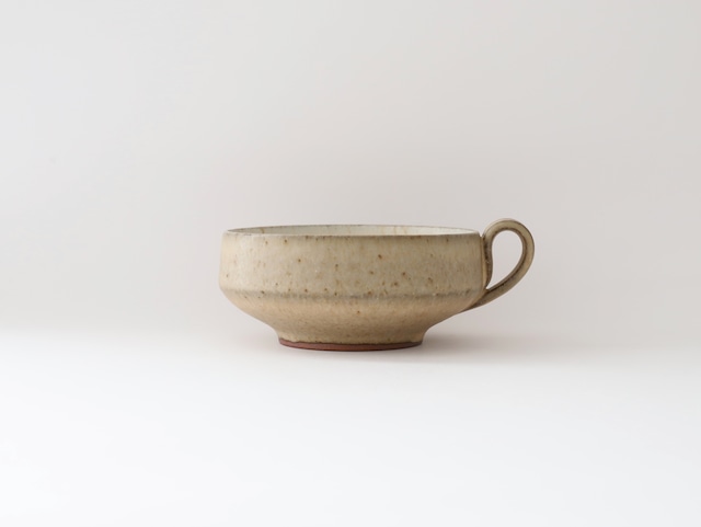 鯨井円美 スープカップ (ピンクベージュ)A