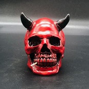 SKULLHEAD Tooth pick holder - Red devil