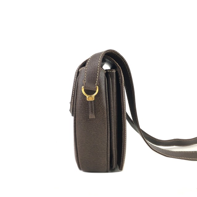 GUCCI グッチ バンブー  レザー クロスボディ ショルダーバッグ ブラウン vintage ヴィンテージ オールド 6t7smn