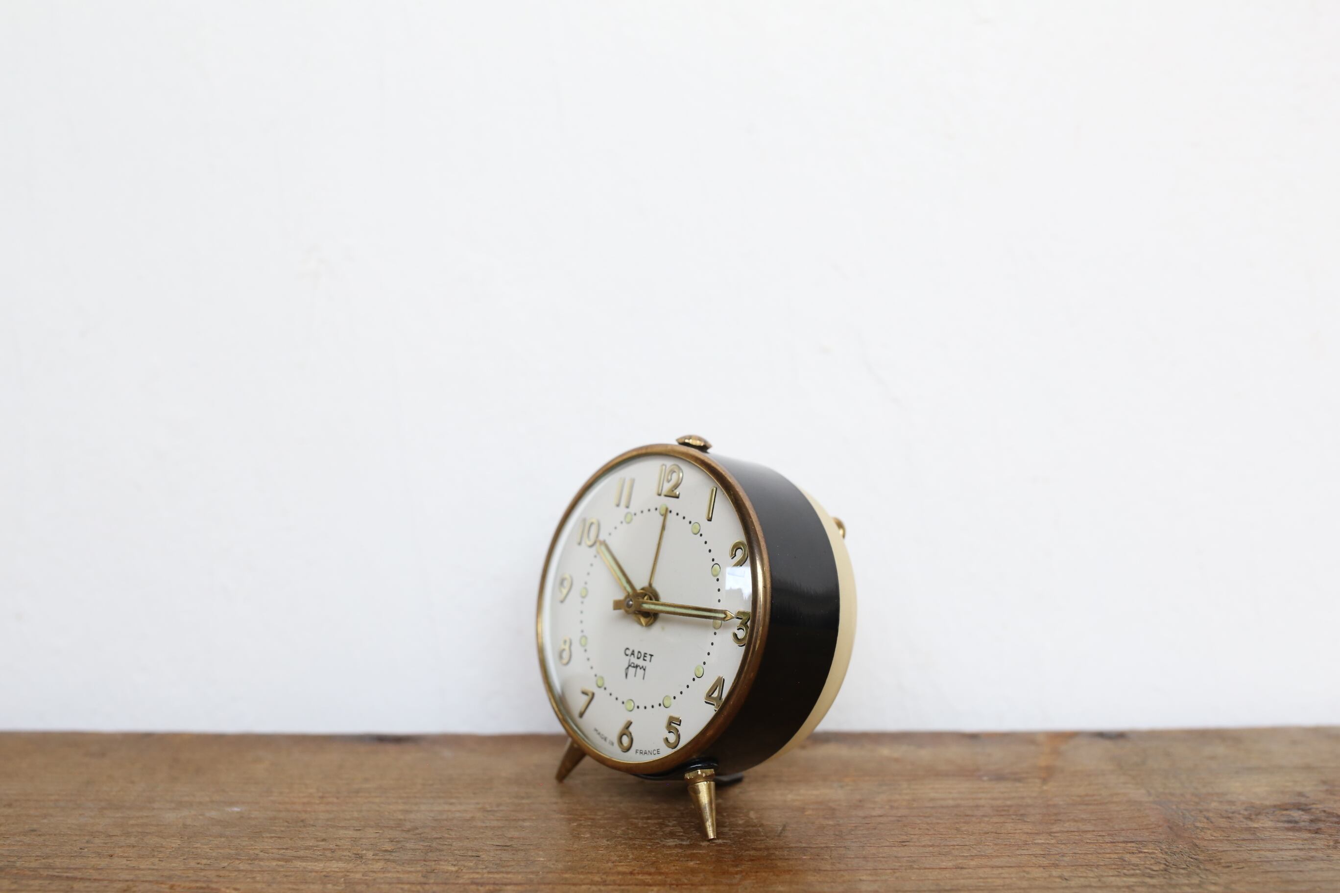 フランス アンティーク ヴィンテージ JAPY 目覚まし時計 『CADET』小型 N-00397