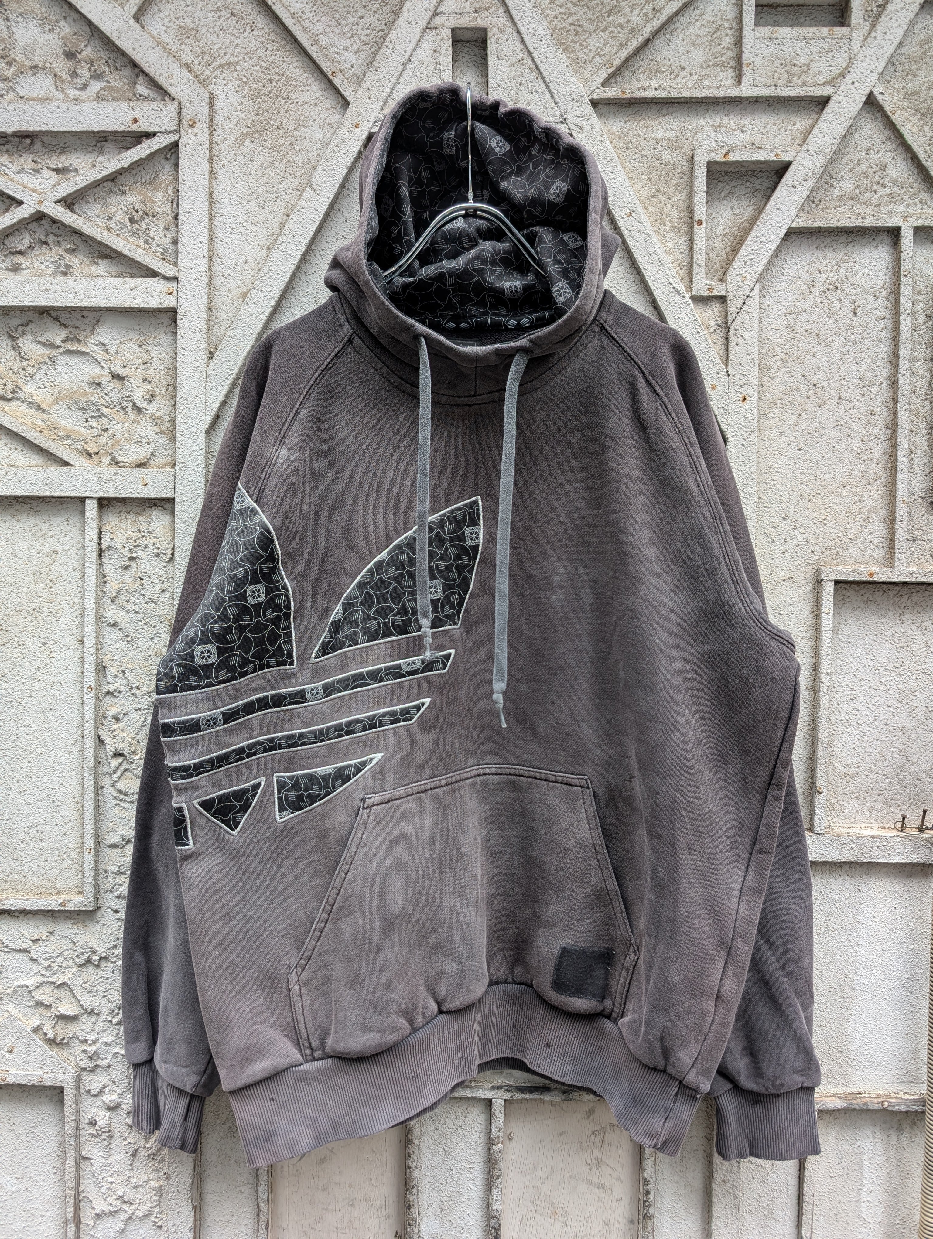 "ADIDAS" fade hoodie