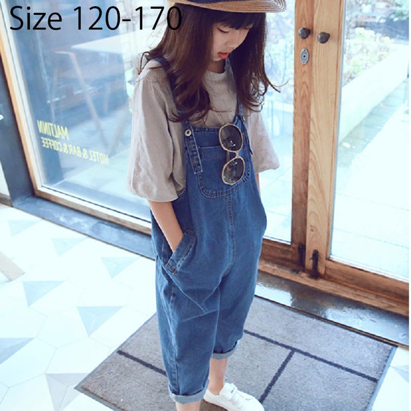 サロペットジーンズ