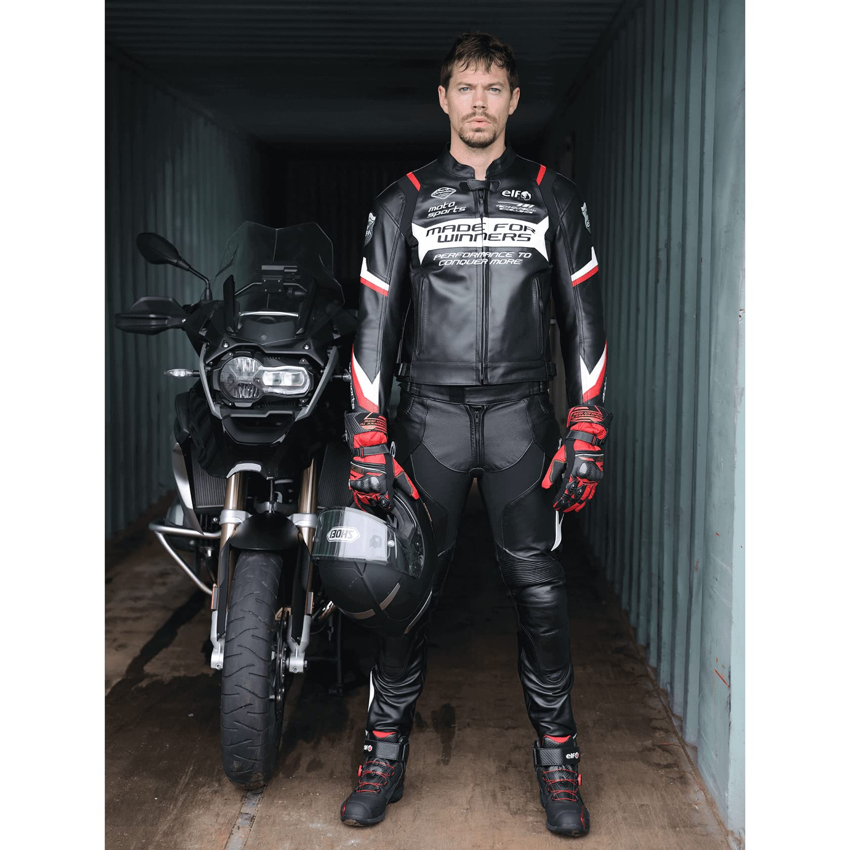 elf S17 バイク用ブーツ ベージュ/ブラック ELS17 | 製品情報 | elf footwear