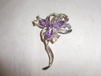 花のブローチ(ビンテージ) vintage brooch ( flower)