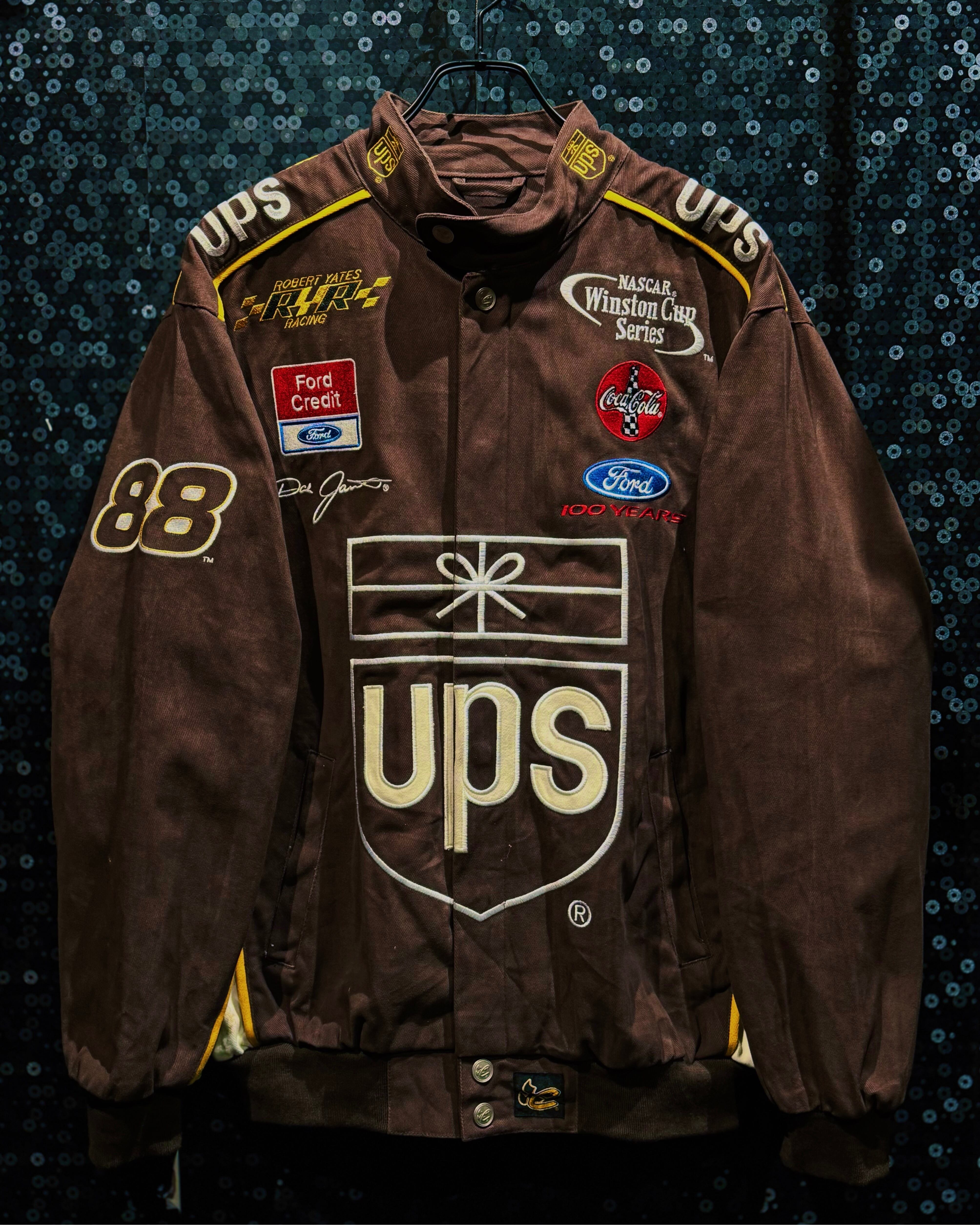 【ÆIEM】“UPS × Dale Jarrett #88” vintage NASCAR Racing Jacket