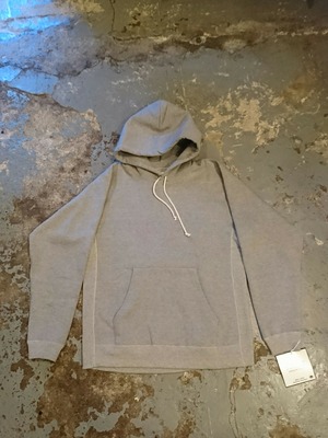 WASEW " TOUGH BRAIDED HOODED SWEAT SHIRTS" Gray Color