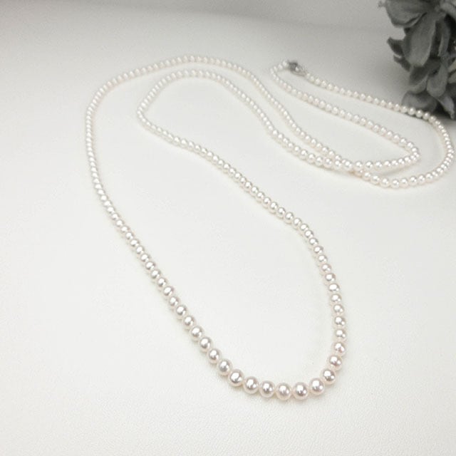 パールネックレス 上質淡水パール120センチ | Jewelry SIMON