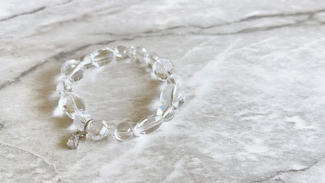 子宮推命✧十干ブレスレット✧癸Ⅱ（みずのとツー）✧雨のブレスレット✧天然石・パワーストーン・ジュエリー・アクセサリー