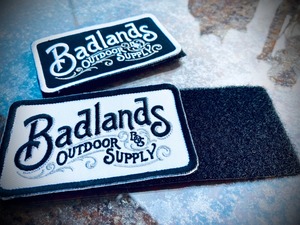 『Badlandsオリジナルロゴ入りワッペン』