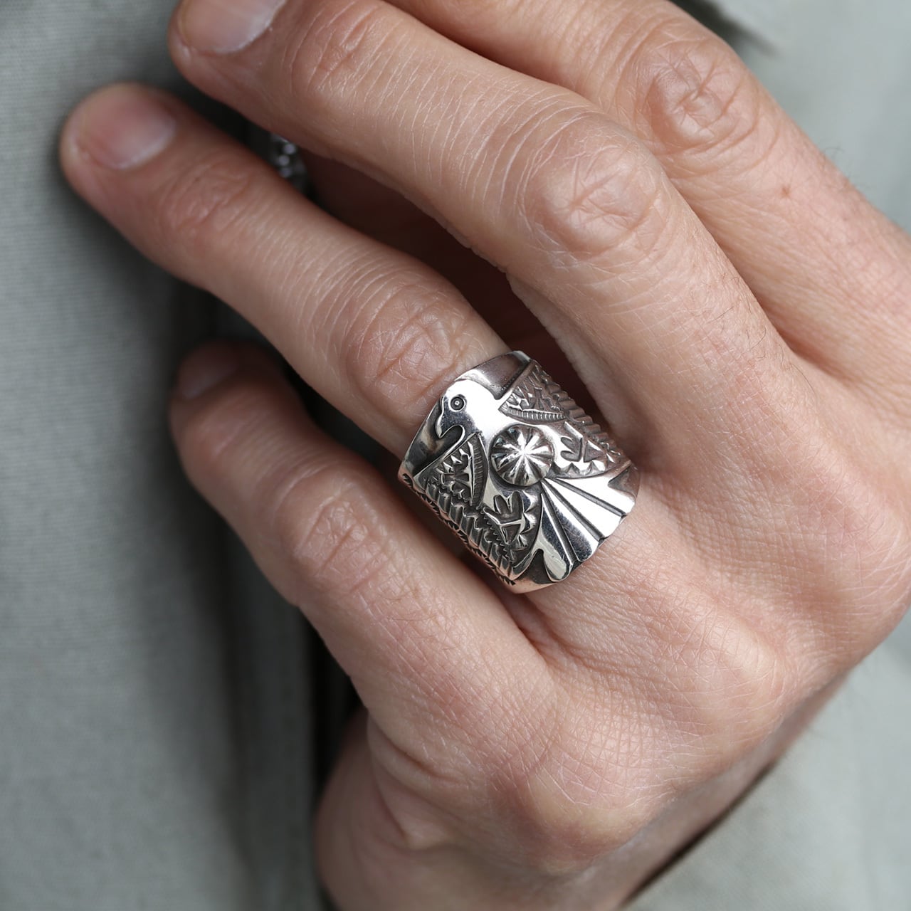 Darrell Cadman ダレル キャドマン Thunderbird Ring サンダーバード