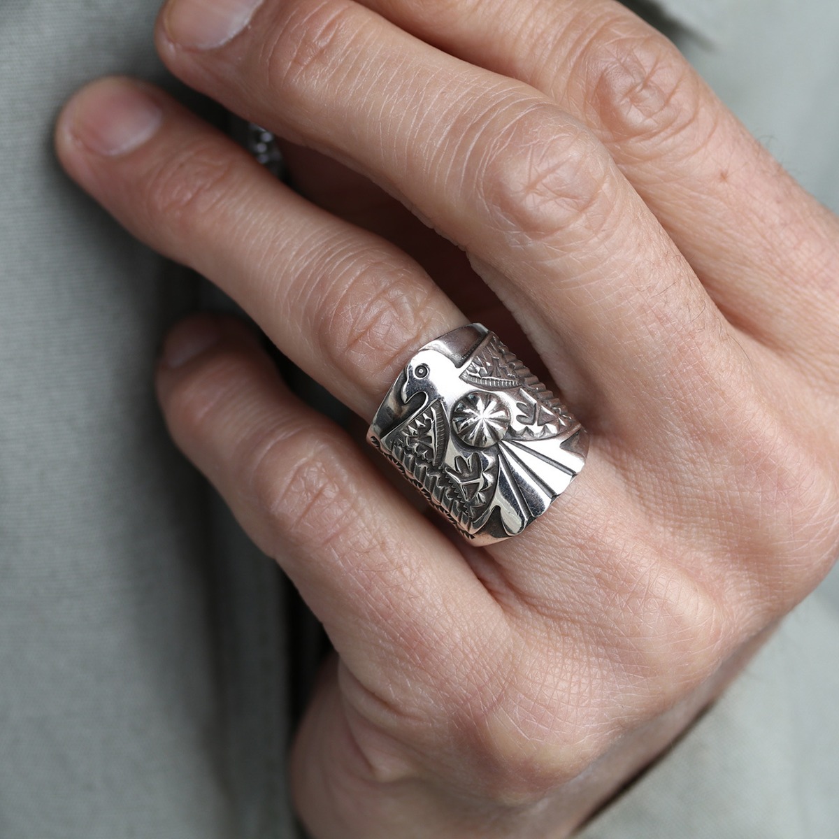 Darrell Cadman ダレル キャドマン Thunderbird Ring サンダーバード 