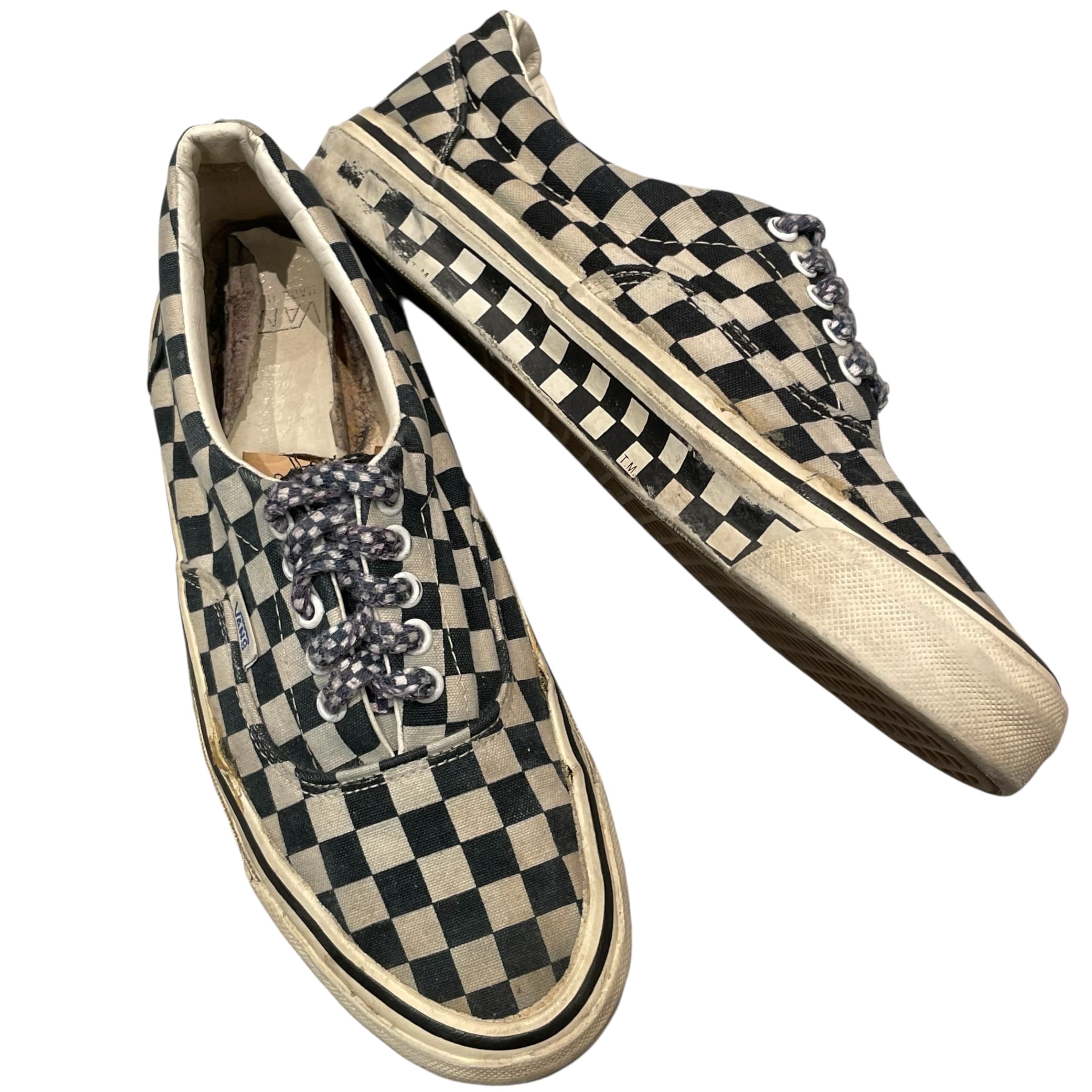 Special!!! Late 70s VANS "All Black Checker" ERA