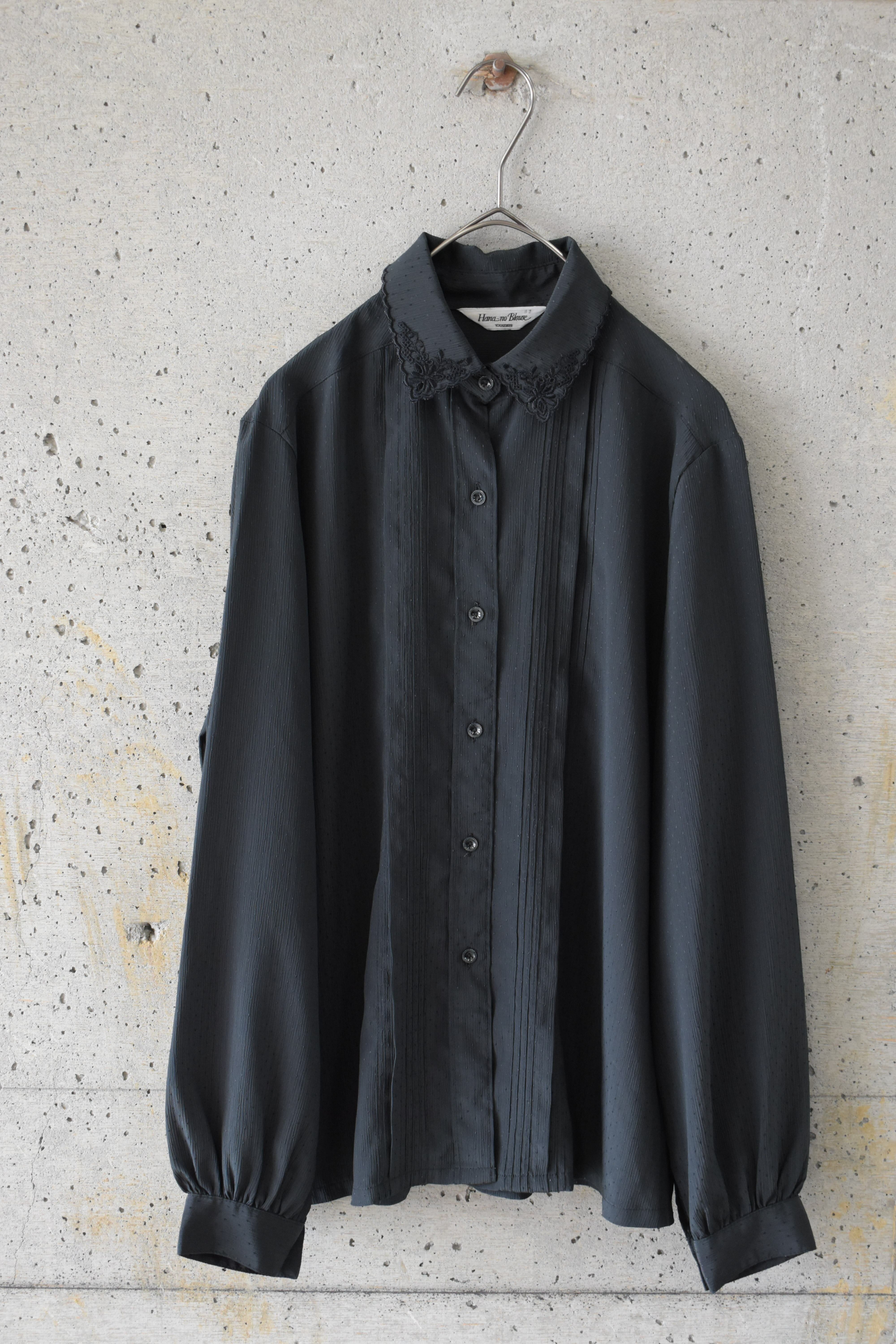 Jacquard Pintuck Blouse