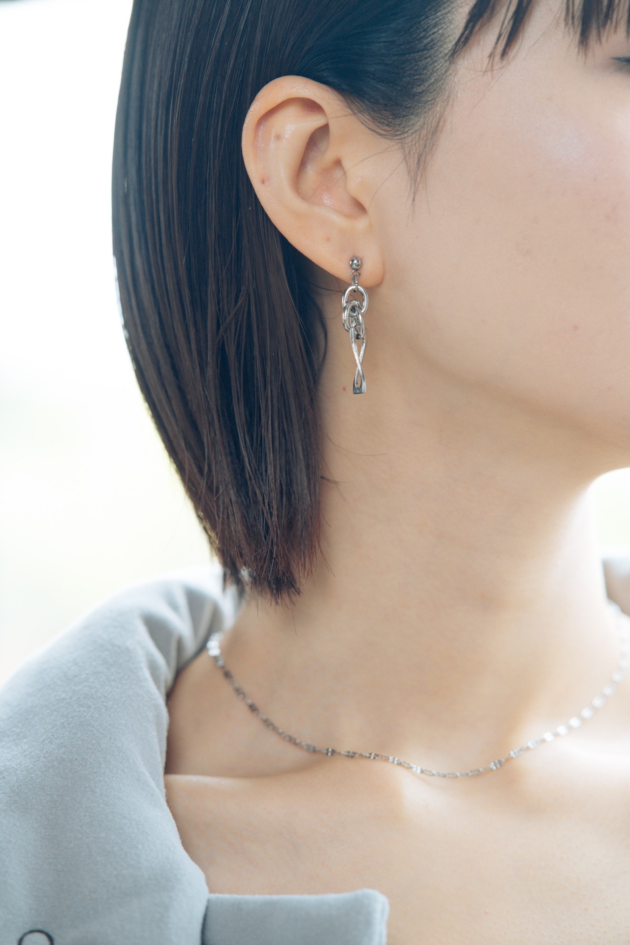 『艶やかな波』 wave necklace