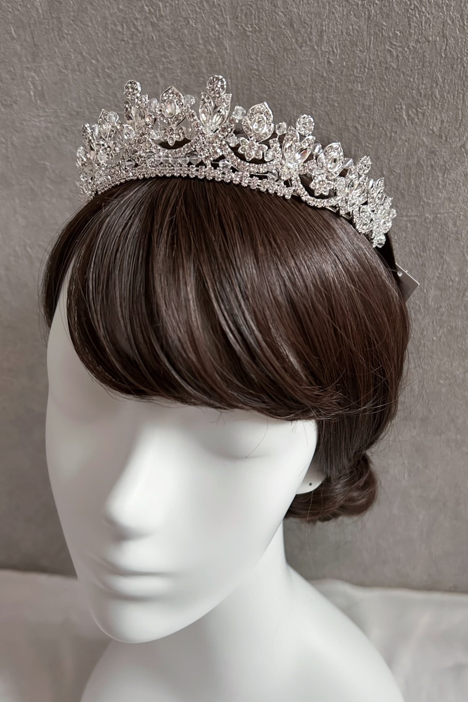 Ivory and Co Alexandra Silver Crystal Embellished Bridal Tiara  