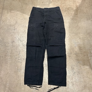 MCGUIRE ARMY NAVY CARGO PANT BLACK USA S-S