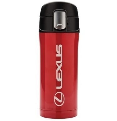 Lexus Easy Lock Stainless Steel Vacuum Mug (Red) | LEXUS FASHION