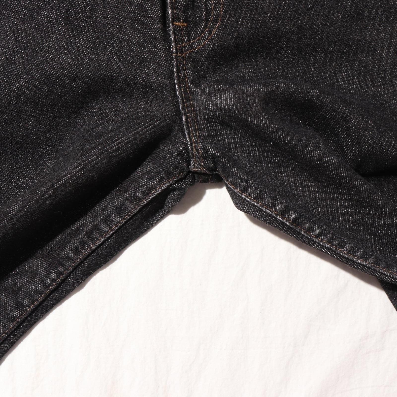 極美品 34×32 Levi's 505 先染め 92年 USA ブラックデニムパンツ