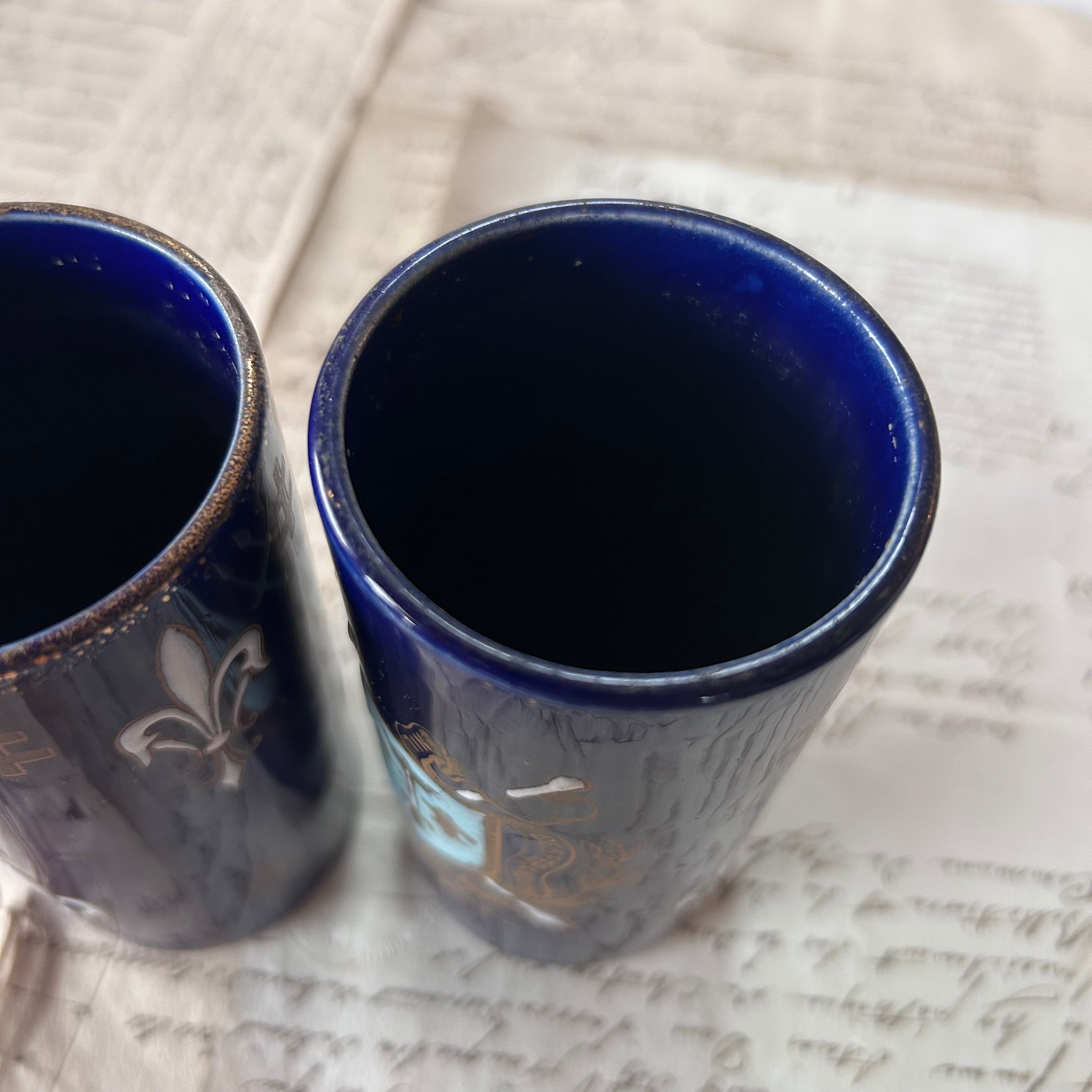 フランスアンティーク】 レア K&G LUNEVILLE （リュネヴィル）ロレーヌ