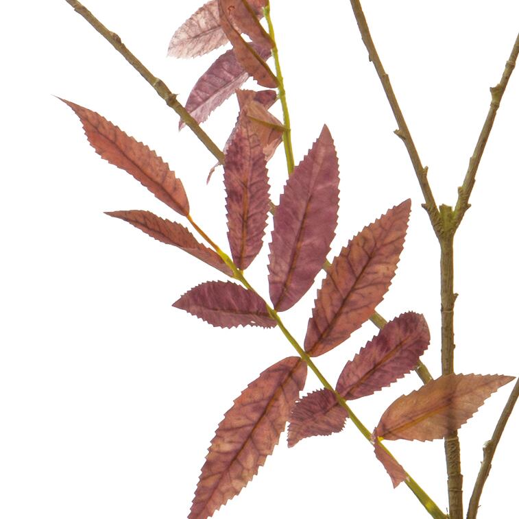 ナナカマドリーフスプレー　　FS-9946BUR　4961823631092　造花（アーティフィシャルフラワー） > シーズン造花