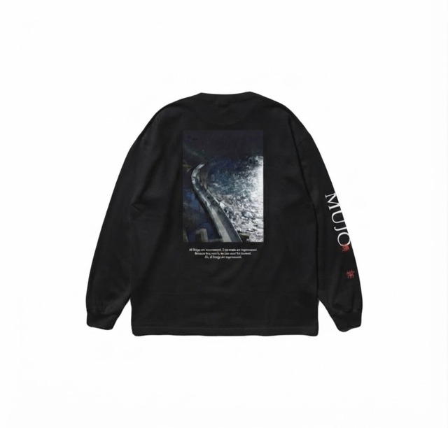 MUJO / L/S T-shirt［BLACK］