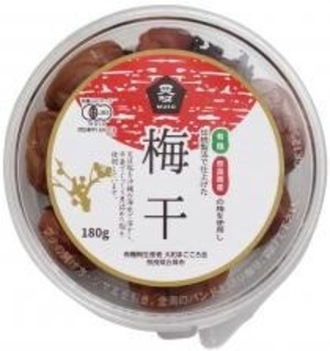 有機・梅干１８０ｇ　ムソー