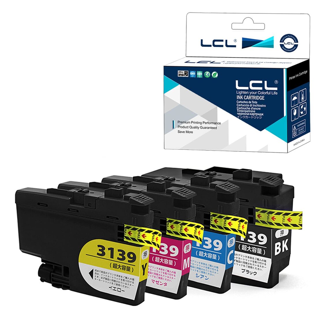 新着商品】LCL Brother用 ブラザー用 LC3139-4PK LC3139 LC3139BK  