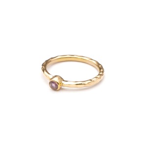 SINGLE PETIT STONE NON-ADJUSTABLE RING 080