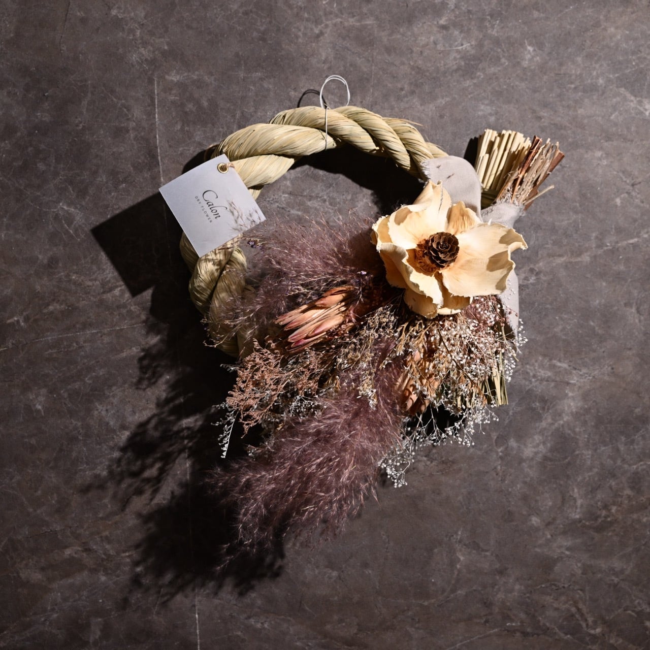 Calonの魅せるしめ縄【ニュアンスピンク】H-11 ≪限定1点≫