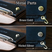 【カスタムオーダー Trucker Wallet-10 シュリンクエンボスレザー】