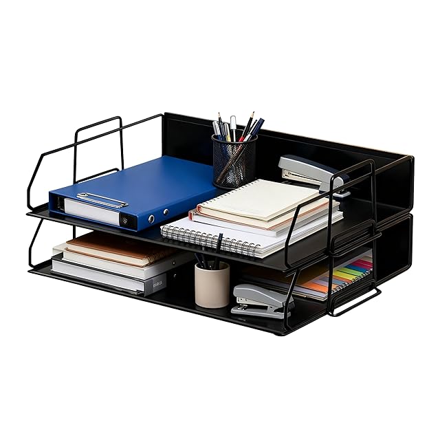 無印良品 木製書類整理トレー A4・2段 82603347 | PAY ID