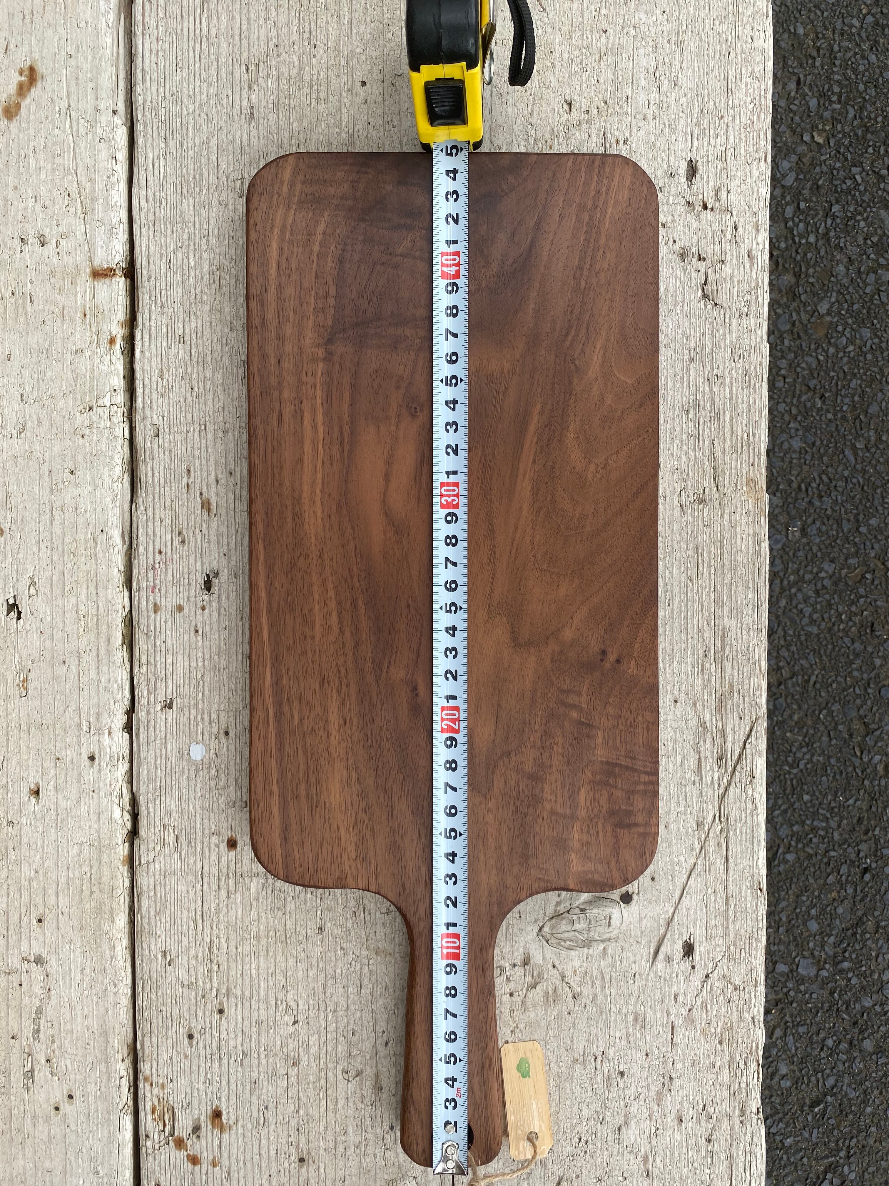 ブラックウォールナット　カッティングボード ブラックウォルナットのカッティングボード ラウンド