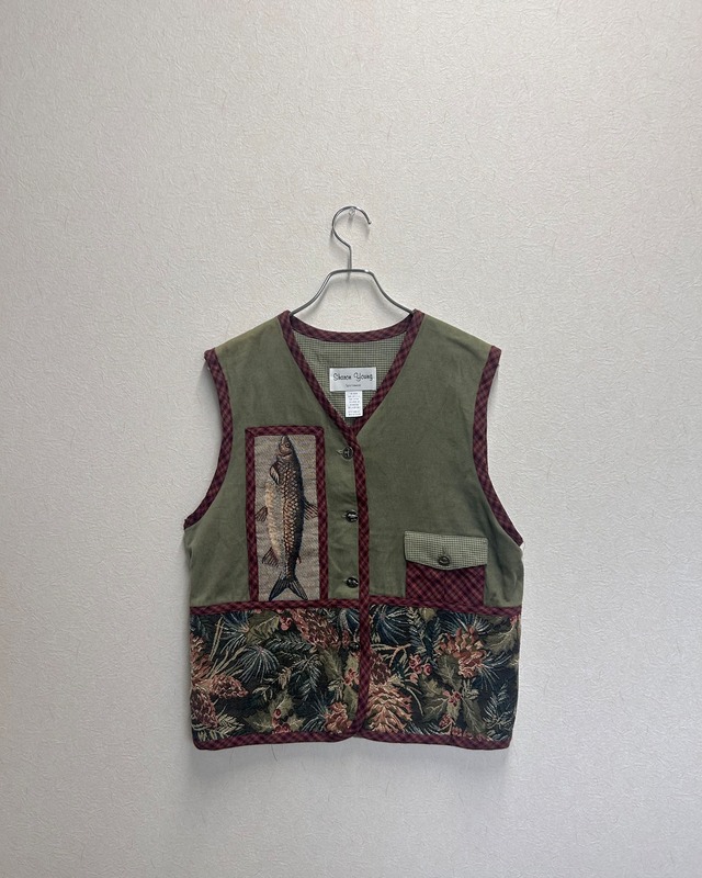 design vest / vintage(USA)