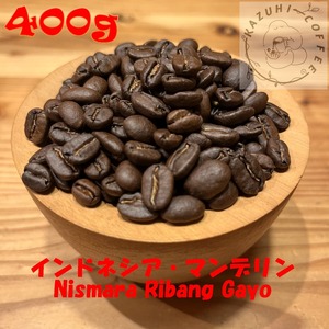 (400g) 極上マンデリン・Nismara Ribang Gayo (2023/24 New Crop)