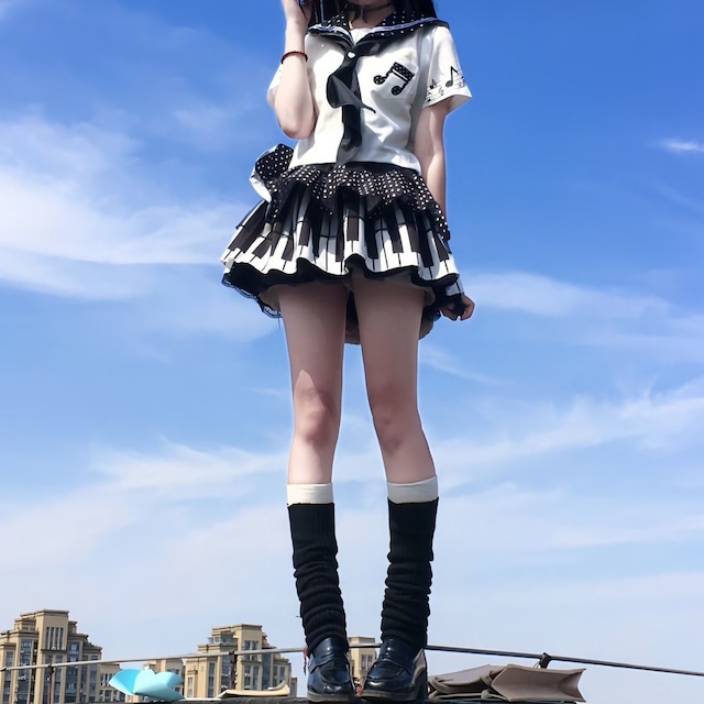 音符と鍵盤のセーラードリームセットアップ
