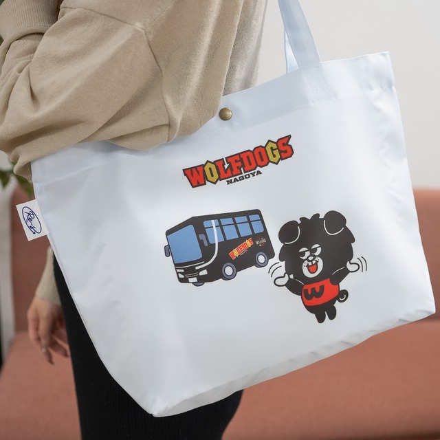 《ウルフドッグス》ウルドくん　バス　エアバッグトート
