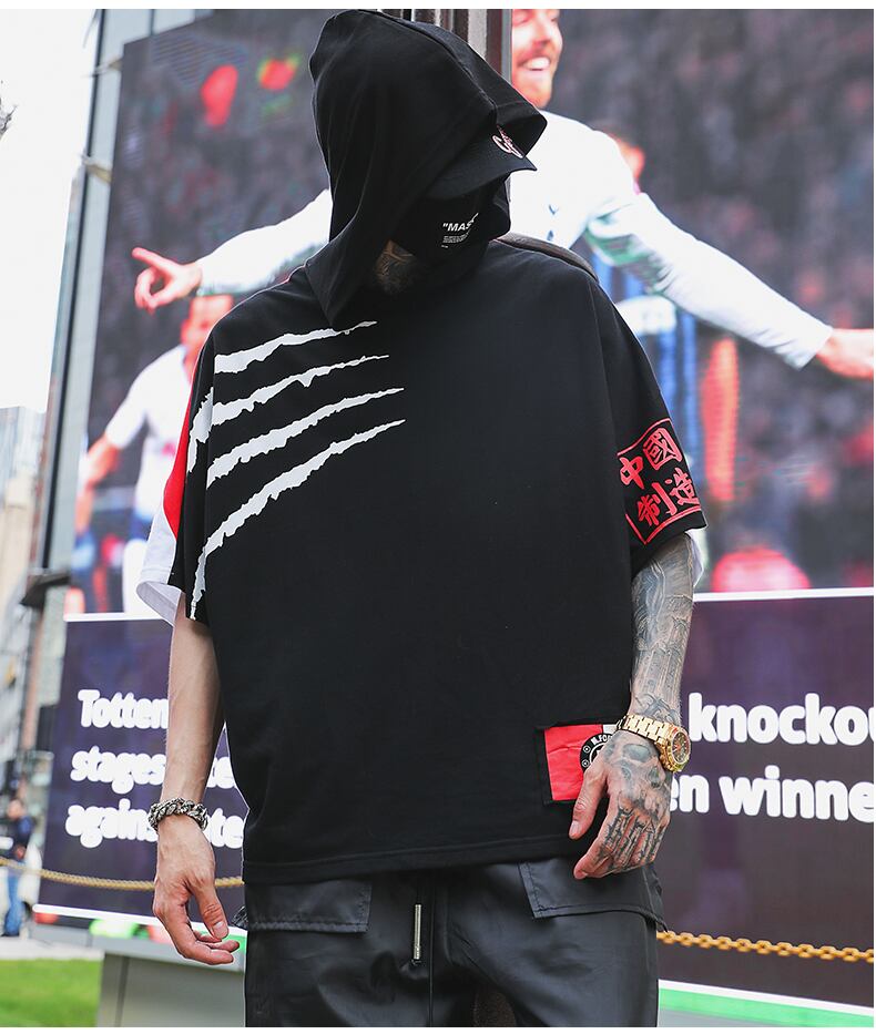 全2色 Tシャツ カットソー プリント カジュアル ストリート 