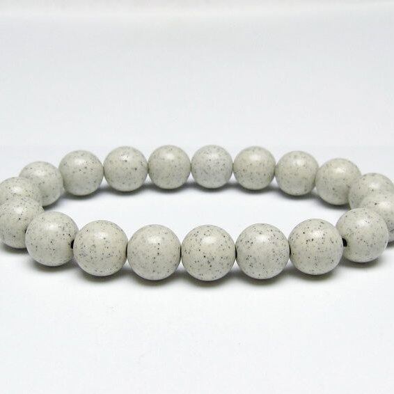 北投石 ブレスレット 11mm 一点物 メール便可 111-50233