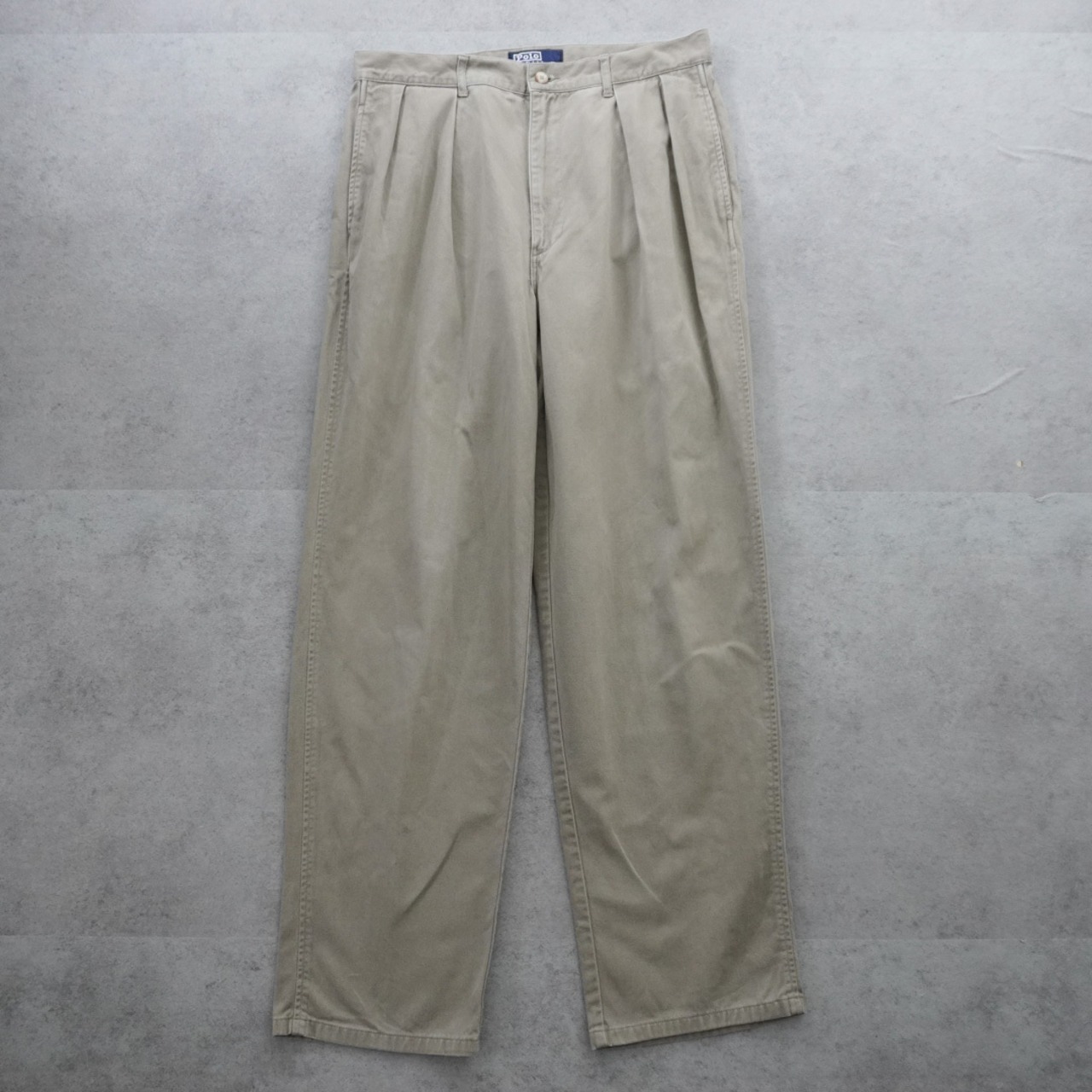 90s 初期型 Polo by Ralph Lauren POLO CHINO Sand Beige [W31.5L30.5相当] 古着 - 2