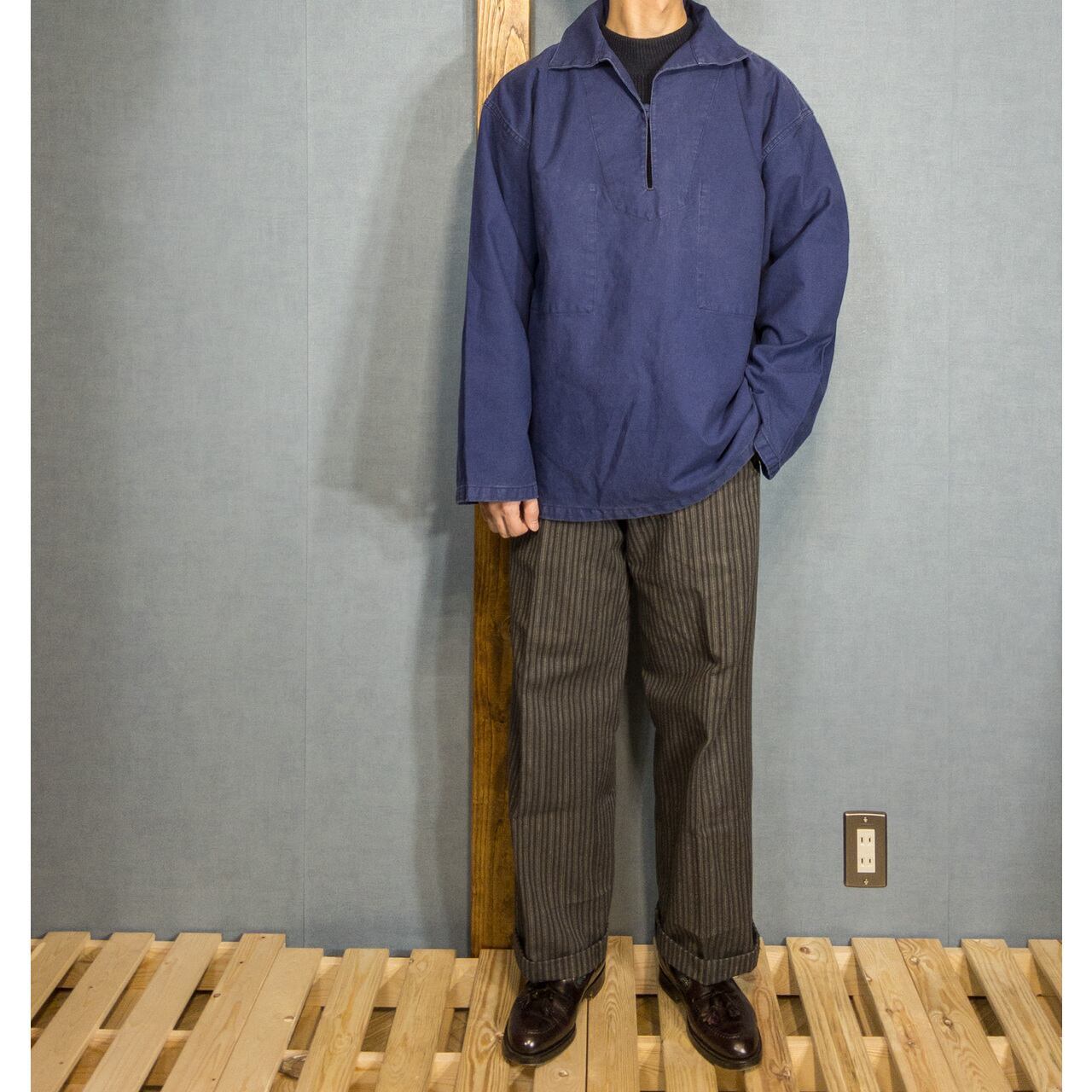 70s LEGLAZIK QUIMPER コットンツイル フィッシャーマン Le Glazik