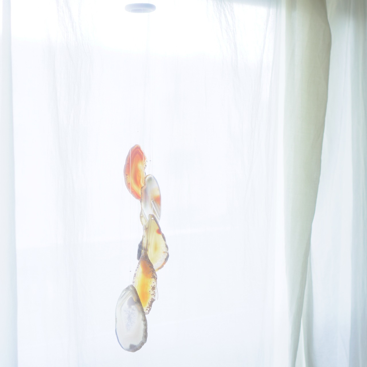 Mira - アゲートヒーリングチャイム / Agate Sun Catcher Wind Chime 1070