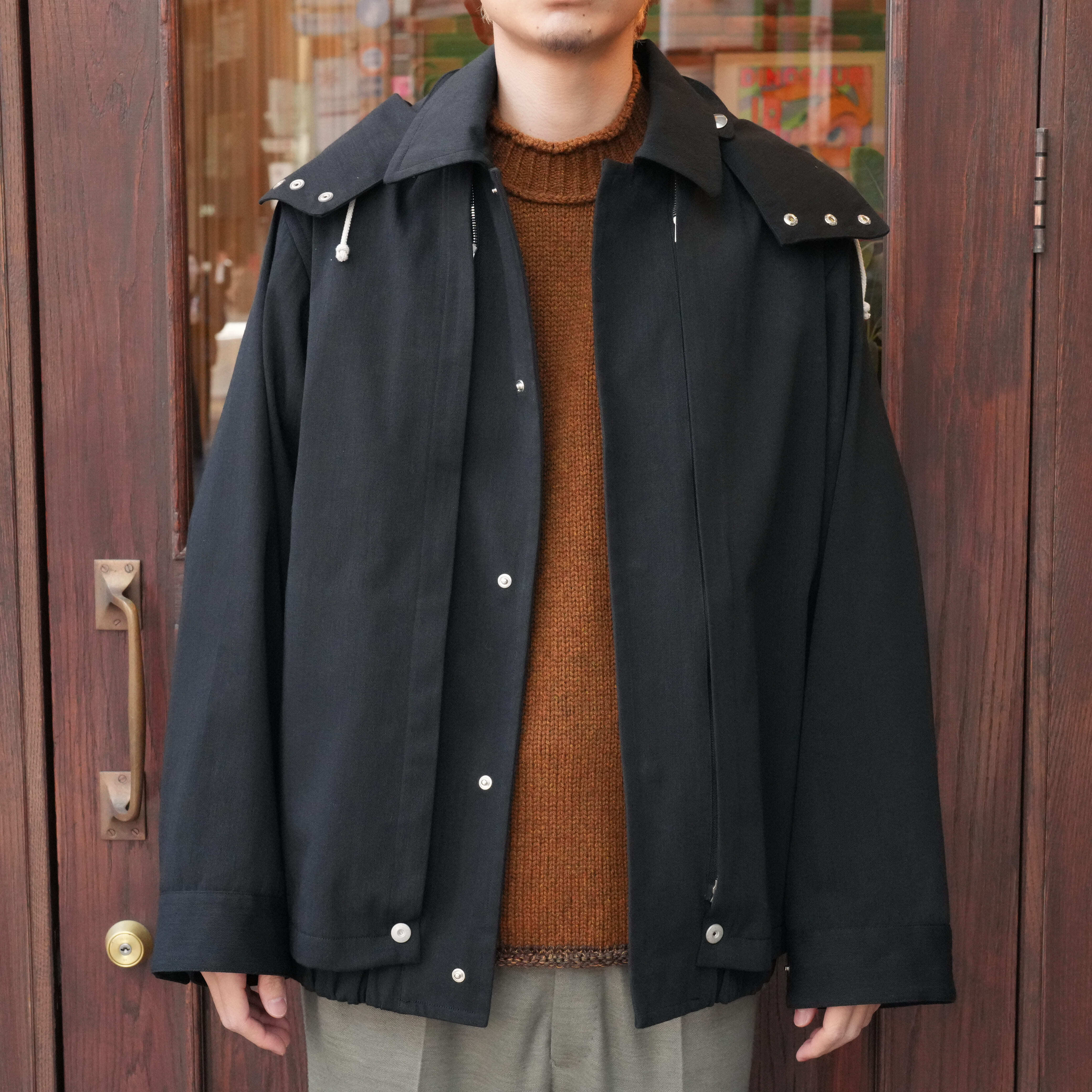 MAATEE&SONS (マーティーアンドサンズ) 25AW "TRAVEL TROUBLE JACKET" -BLK-