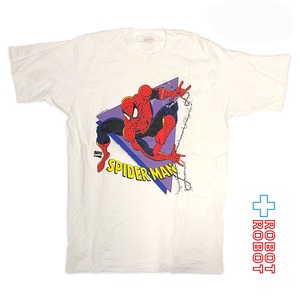 マーベル スパイダーマン ST478 Tシャツ ビンテージ古着 (フルーツオブザルーム) Lサイズ 1992