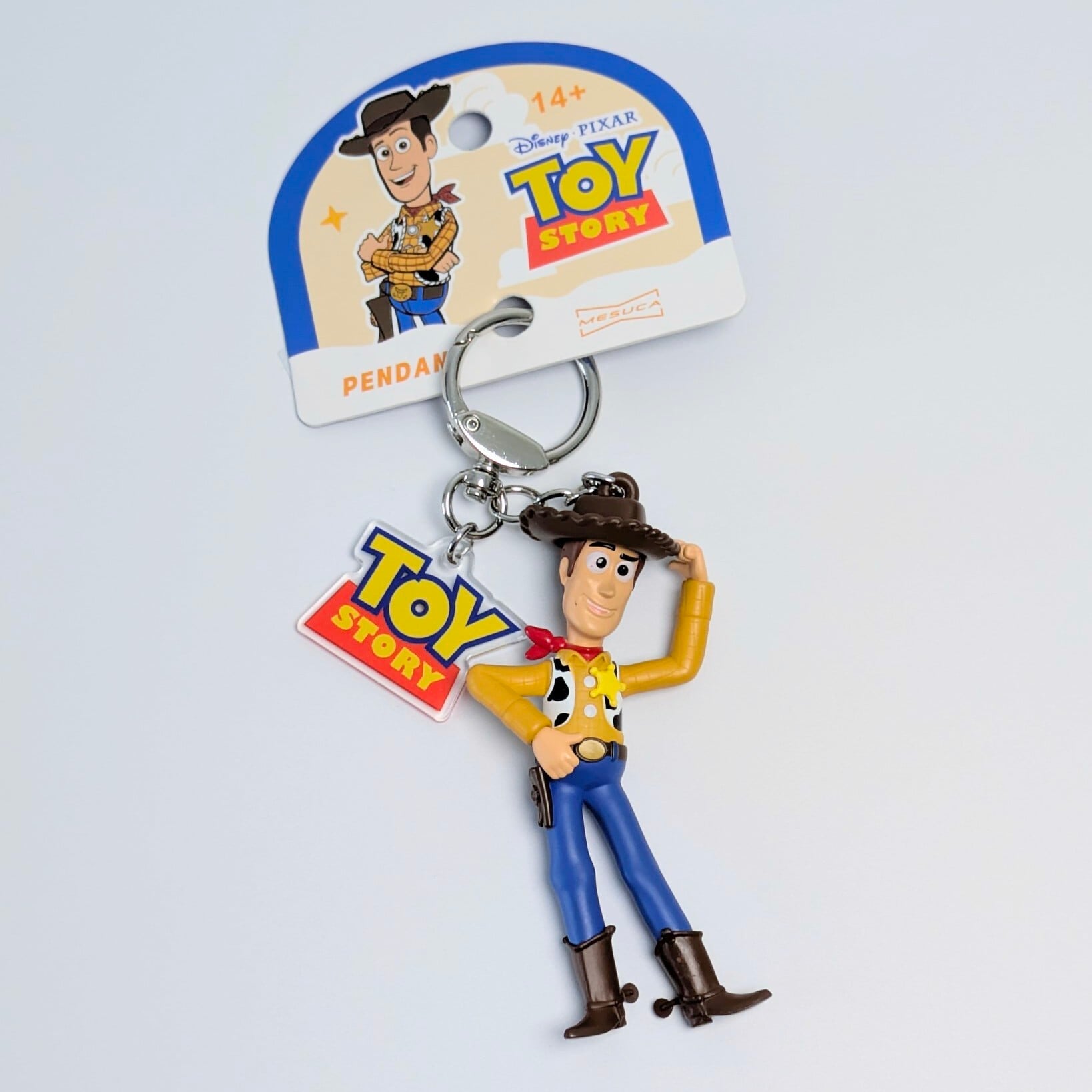 ⭐️日本未発売・海外限定！⭐️【 Toy Story  ( トイ・ストーリー )  トイストーリー 】『 ウッディ 』 PVC Figure KeyHolder / フィギュアキーホルダー〚アメリカン雑貨 アメトイ〛