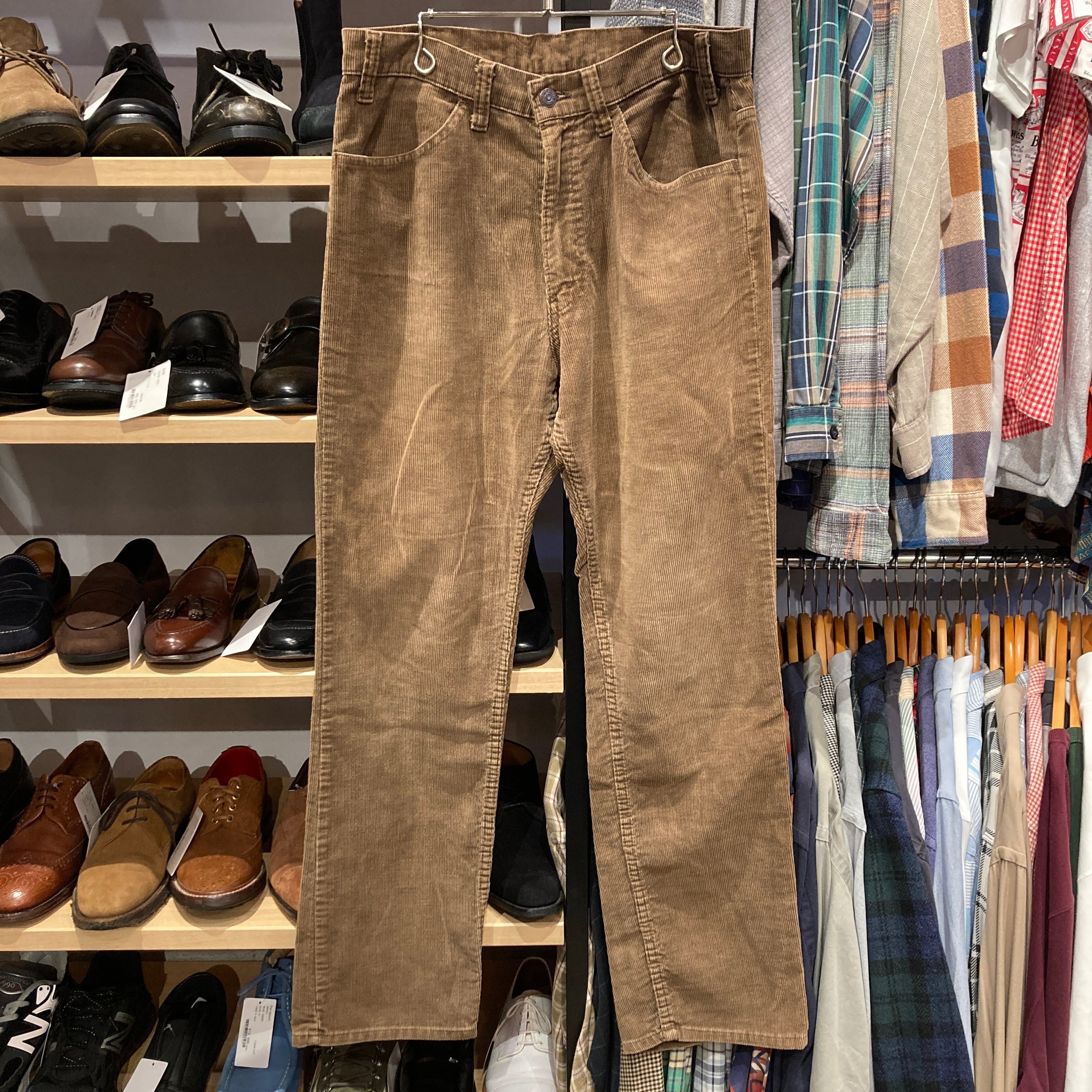 1980s LEVI'S 519 CORDS PANT BROWN | safarionline